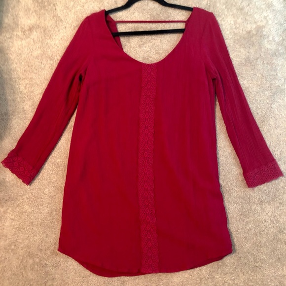 Francesca’s Red Dress - Picture 1 of 2